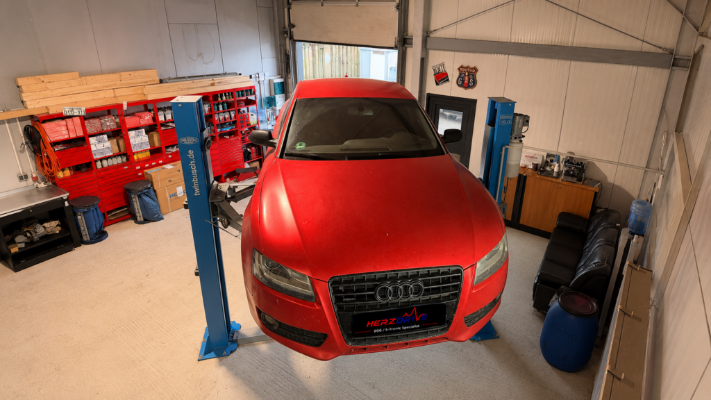 Audi A5 mit S-Tronic 0B5 DL501 bei HerzDrive in Berlin