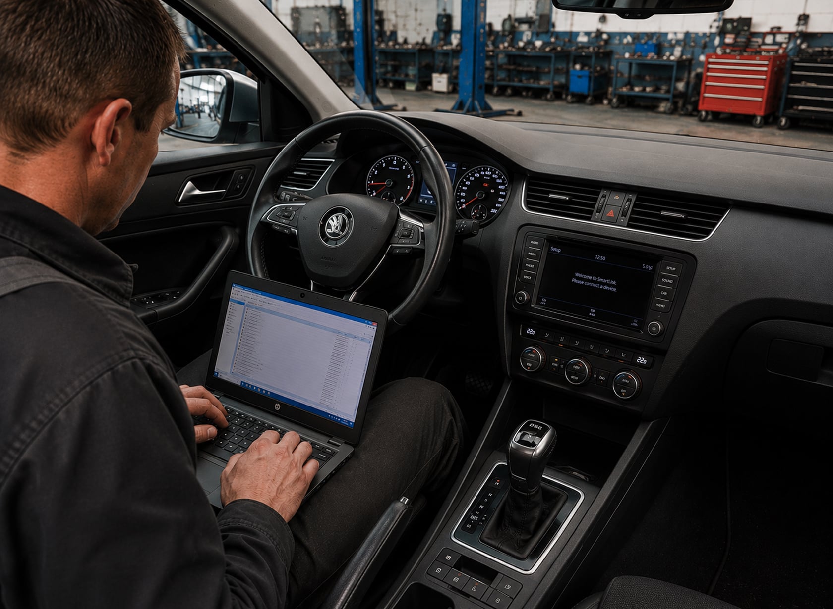 Wozu ist eine DSG Anpassung nach einer Reparatur notwendig?